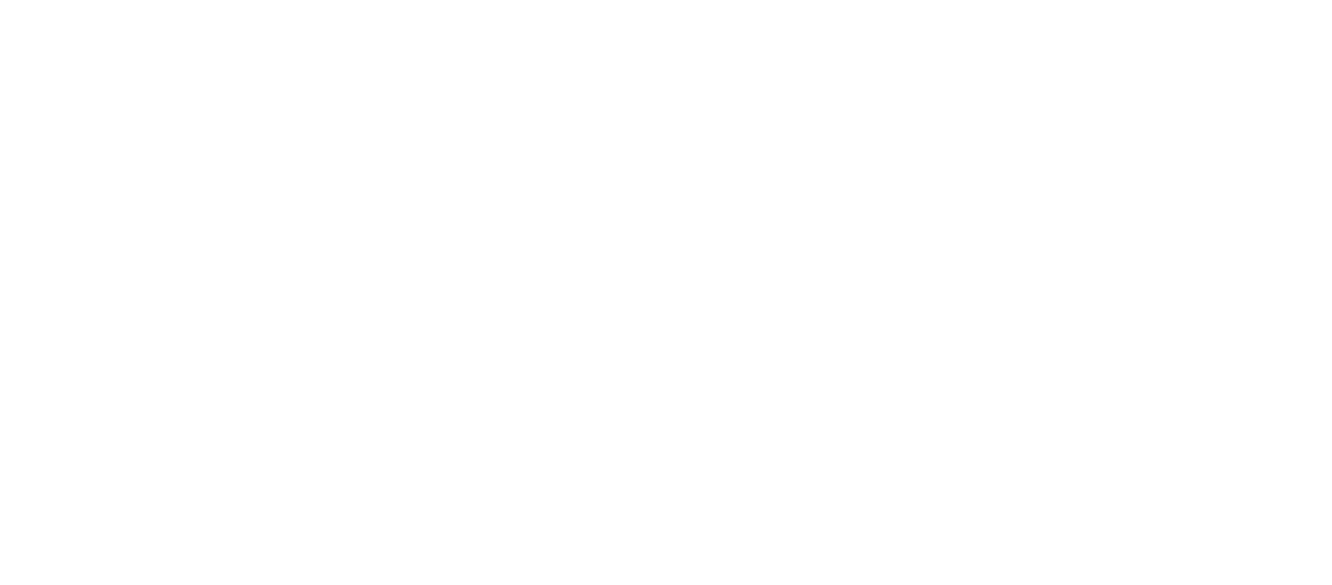 Komodo logo, black background and white letters